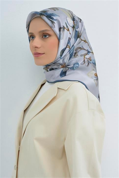 Armine  Saf İpek Twill Eşarp 9524D 01