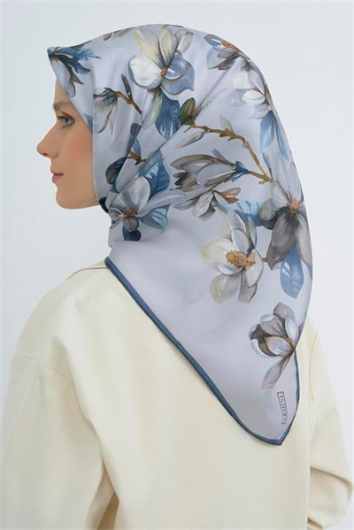 Armine  Saf İpek Twill Eşarp 9524D 01