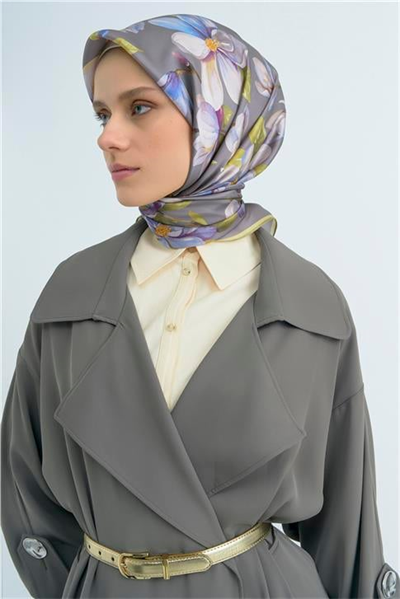 Armine  Saf İpek Twill Eşarp 9524D 33