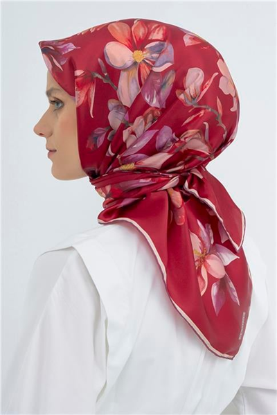 Armine  Saf İpek Twill Eşarp 9524D 34