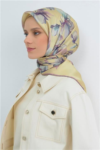 Armine  Saf İpek Twill Eşarp 9524D 50