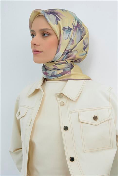 Armine  Saf İpek Twill Eşarp 9524D 50