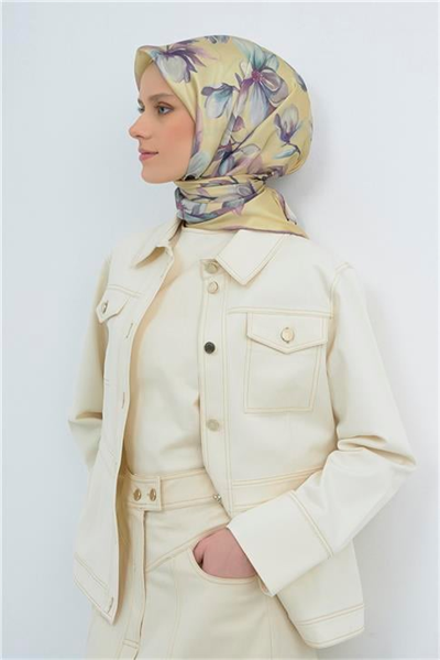 Armine  Saf İpek Twill Eşarp 9524D 50
