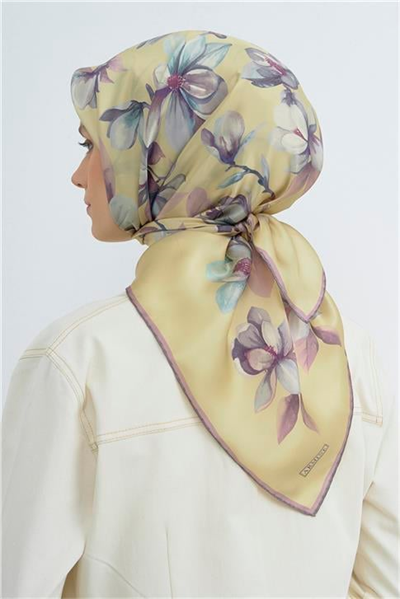 Armine  Saf İpek Twill Eşarp 9524D 50