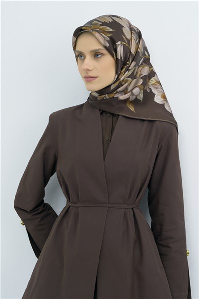 Armine  Saf İpek Twill Eşarp 9524D 55
