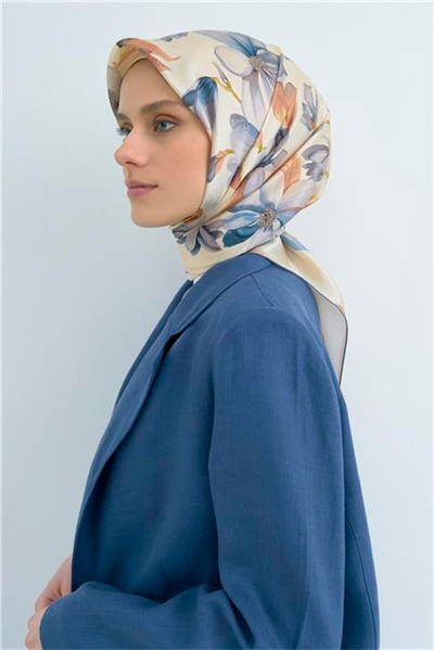 Armine  Saf İpek Twill Eşarp 9524D 81