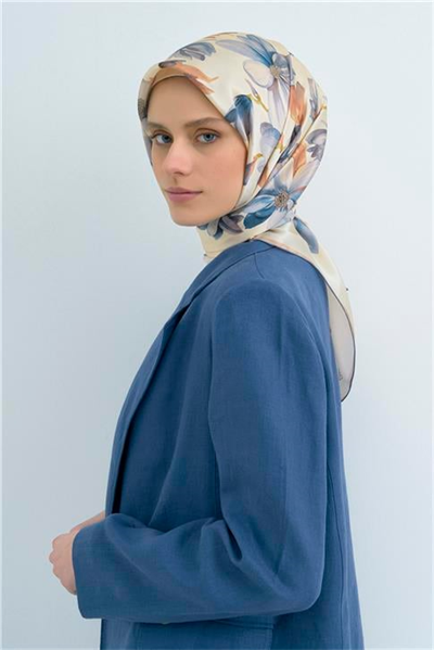 Armine  Saf İpek Twill Eşarp 9524D 81