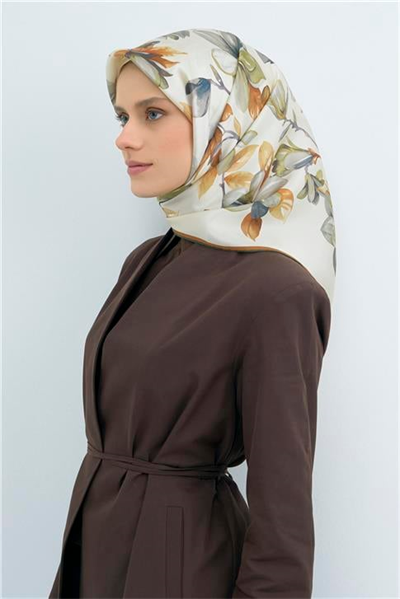 Armine  Saf İpek Twill Eşarp 9524D 84