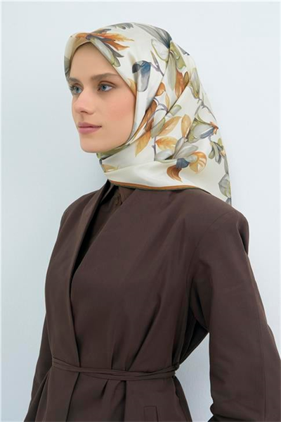 Armine  Saf İpek Twill Eşarp 9524D 84