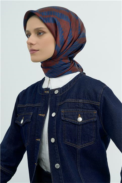 Armine  Saf İpek Twill Eşarp 9525D 59