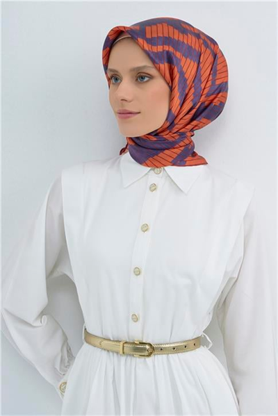 Armine  Saf İpek Twill Eşarp 9525D 61