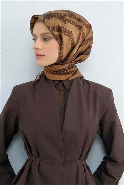 Armine  Saf İpek Twill Eşarp 9525D 80