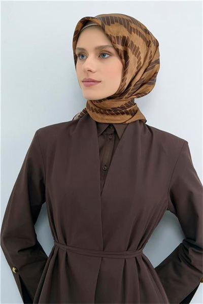 Armine  Saf İpek Twill Eşarp 9525D 80