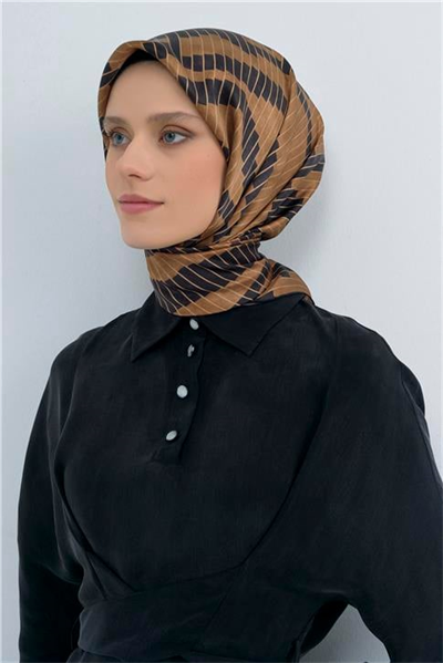Armine  Saf İpek Twill Eşarp 9525D 82