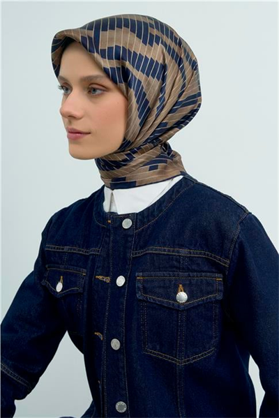 Armine  Saf İpek Twill Eşarp 9525D 83