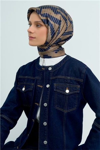 Armine  Saf İpek Twill Eşarp 9525D 83