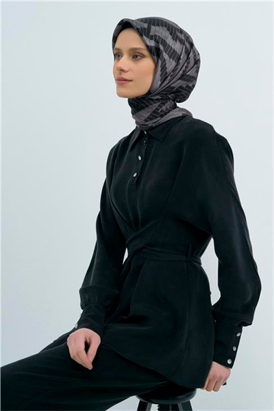 Armine  Saf İpek Twill Eşarp 9525D 84