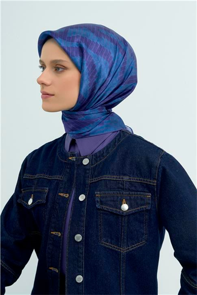 Armine  Saf İpek Twill Eşarp 9525D 87