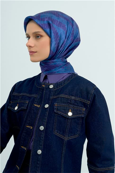 Armine  Saf İpek Twill Eşarp 9525D 87