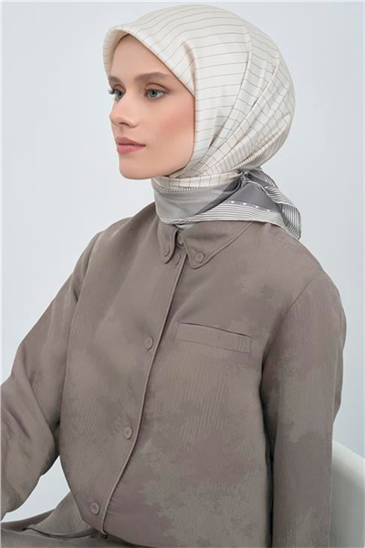 Armine  Saf İpek Twill Eşarp 9526D 06