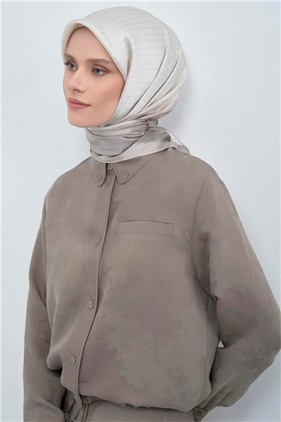 Armine  Saf İpek Twill Eşarp 9526D 80