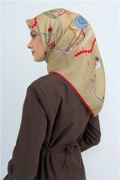 Armine  Saf İpek Twill Eşarp 9527D 83