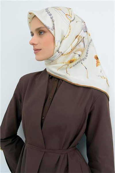 Armine  Saf İpek Twill Eşarp 9527D 84