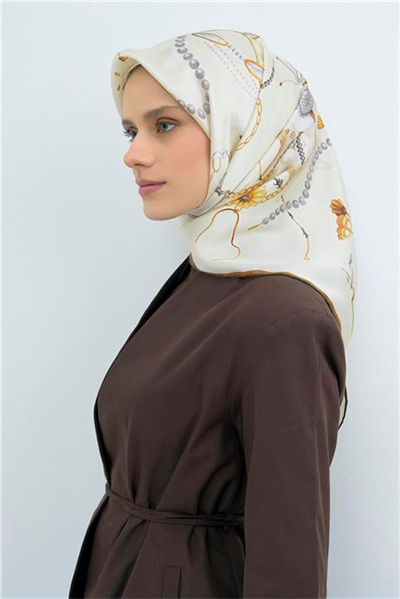 Armine  Saf İpek Twill Eşarp 9527D 84