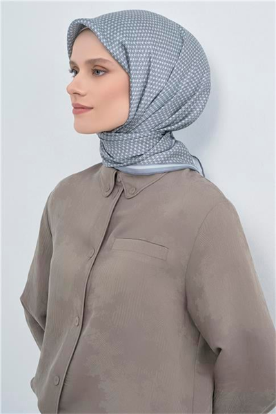 Armine  Saf İpek Twill Eşarp 9528D 01