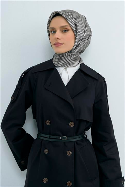 Armine  Saf İpek Twill Eşarp 9528D 02