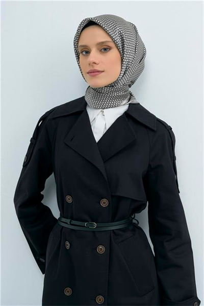 Armine  Saf İpek Twill Eşarp 9528D 02