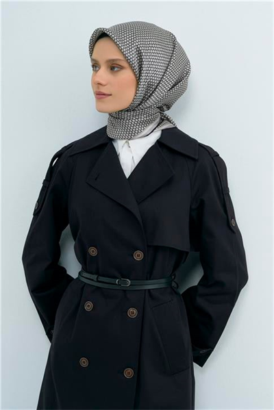 Armine  Saf İpek Twill Eşarp 9528D 02