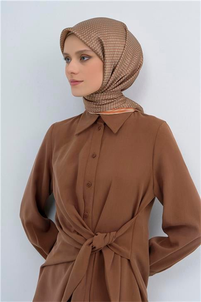 Armine  Saf İpek Twill Eşarp 9528D 04