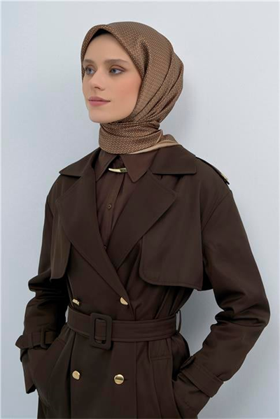 Armine  Saf İpek Twill Eşarp 9528D 06