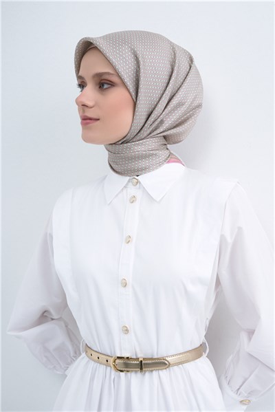 Armine  Saf İpek Twill Eşarp 9528D 09