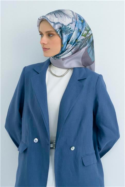 Armine  Saf İpek Twill Eşarp 9529D 06