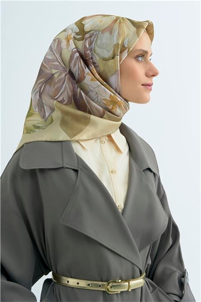 Armine  Saf İpek Twill Eşarp 9529D 32