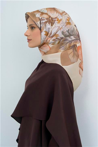Armine  Saf İpek Twill Eşarp 9529D 33