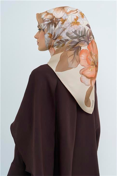 Armine  Saf İpek Twill Eşarp 9529D 33