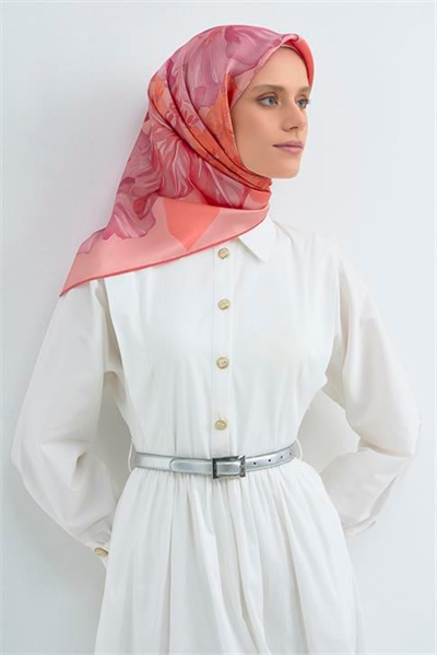Armine  Saf İpek Twill Eşarp 9529D 55