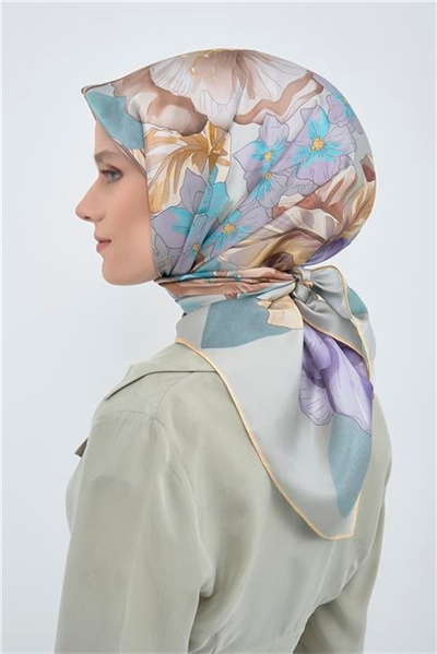 Armine  Saf İpek Twill Eşarp 9529D 81