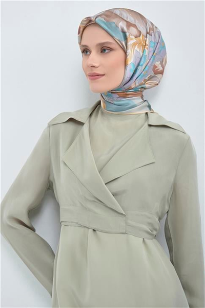Armine  Saf İpek Twill Eşarp 9529D 81