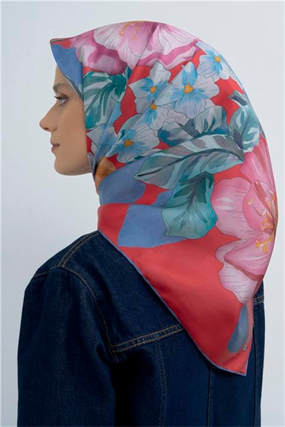 Armine  Saf İpek Twill Eşarp 9529D 84