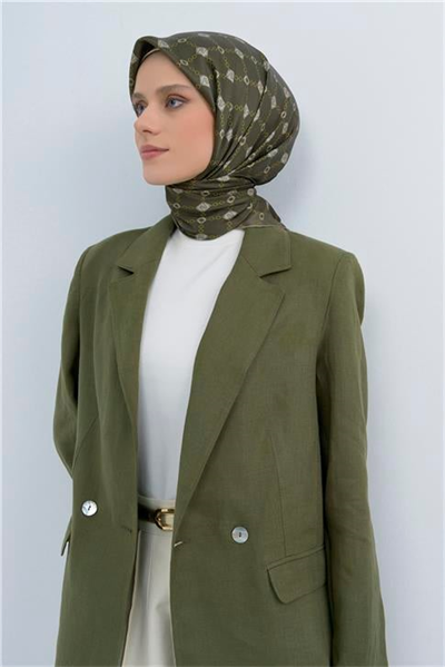 Armine  Saf İpek Twill Eşarp 9530D 81