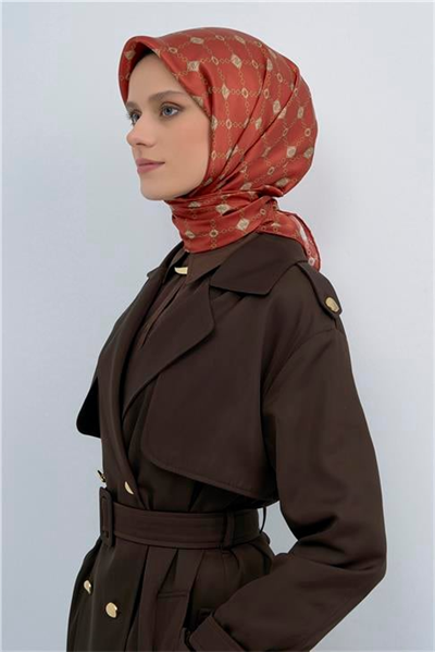 Armine  Saf İpek Twill Eşarp 9530D 84