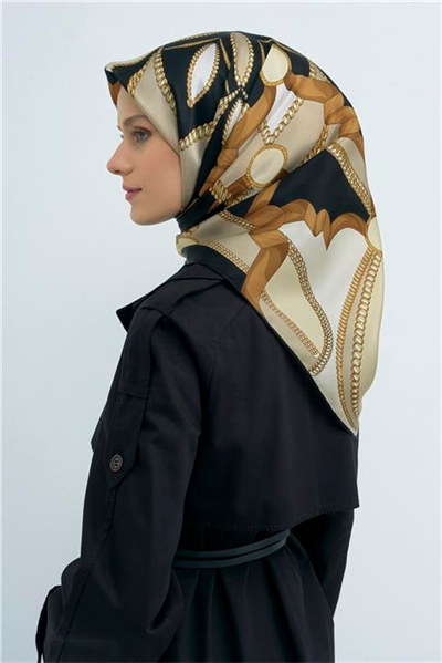 Armine Yeni Sezon 2026 Saf İpek Twill Eşarp 9531D 01