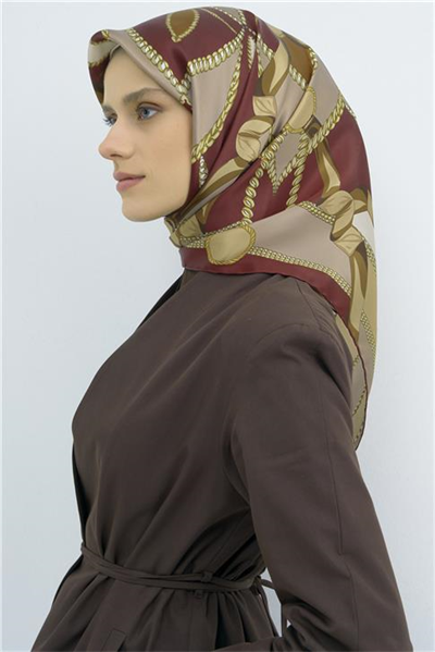 Armine  Saf İpek Twill Eşarp 9531D 03