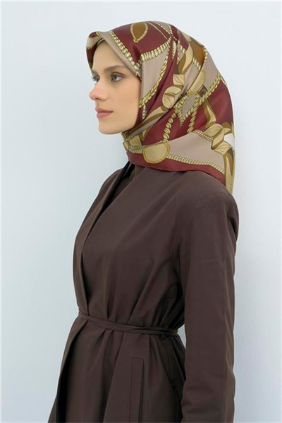 Armine  Saf İpek Twill Eşarp 9531D 03