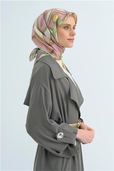 Armine Yeni Sezon 2026 Saf İpek Twill Eşarp 9531D 05