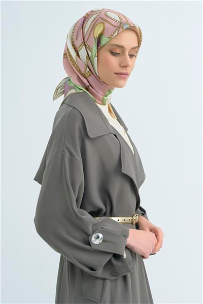 Armine Yeni Sezon 2026 Saf İpek Twill Eşarp 9531D 05